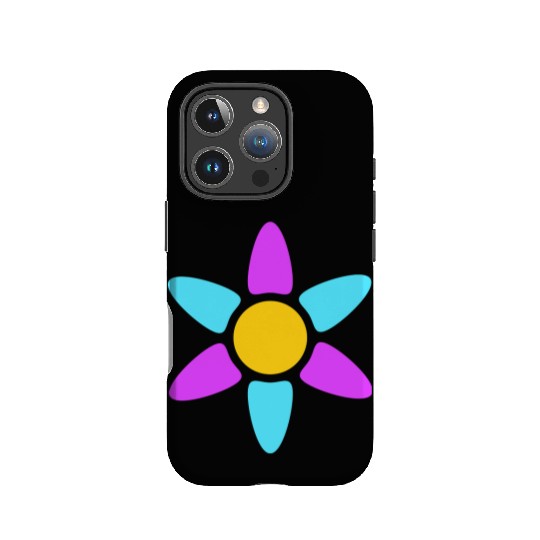 Small Daisy Flower Decorative Yellow Purple Design IPhone Cases