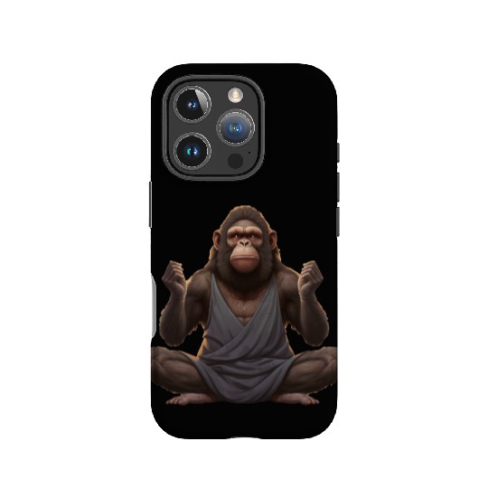 Monkey Yoga IPhone Cases