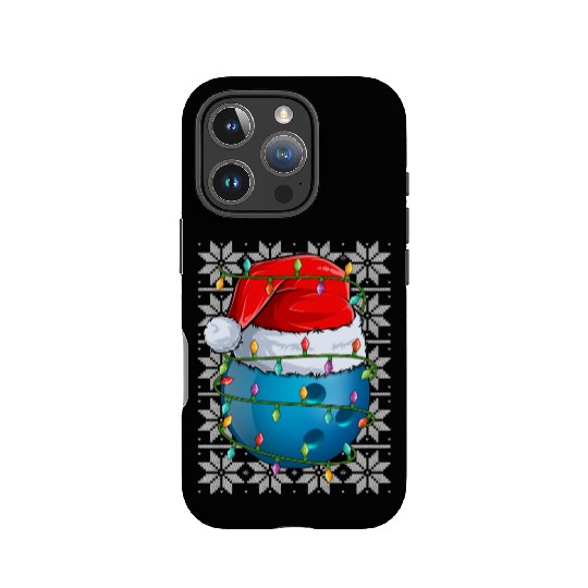 Bowling Ball Christmas Lights IPhone Cases