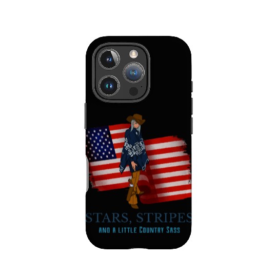 Stars, Stripes, and a Little Country Sass IPhone Cases