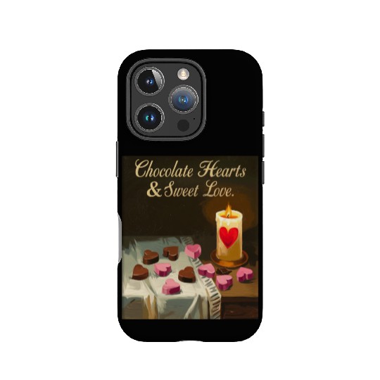Chocolate Hearts & Sweet Love valentine's day IPhone Cases