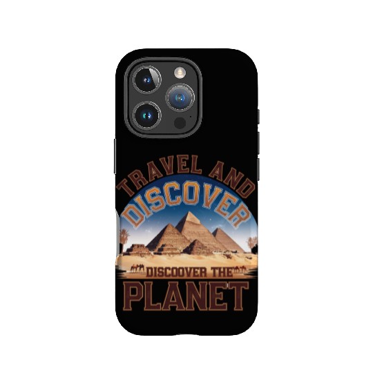 Travel And Tiscover The Planet IPhone Cases