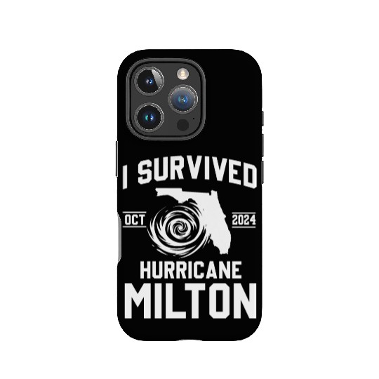 I survived Hurricane Milton October 2024 IPhone Cases