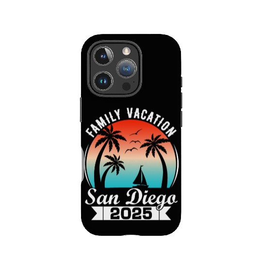 Family Vacation 2025 San Diego Summer Holiday IPhone Cases