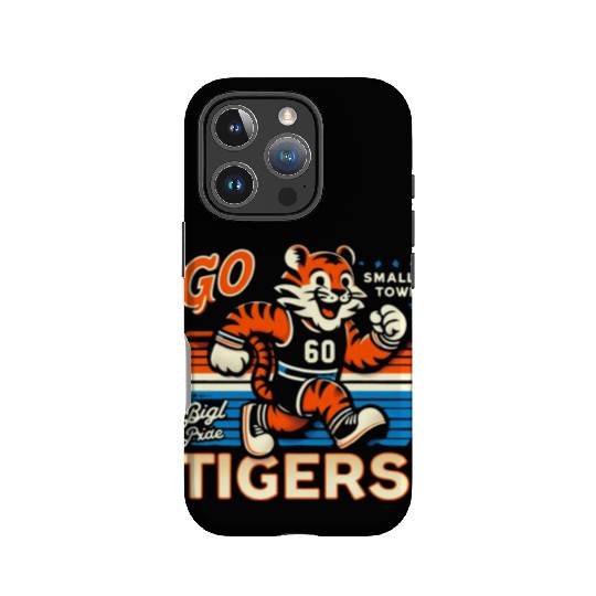Small Town, Big Pride: Go Tigers! IPhone Cases