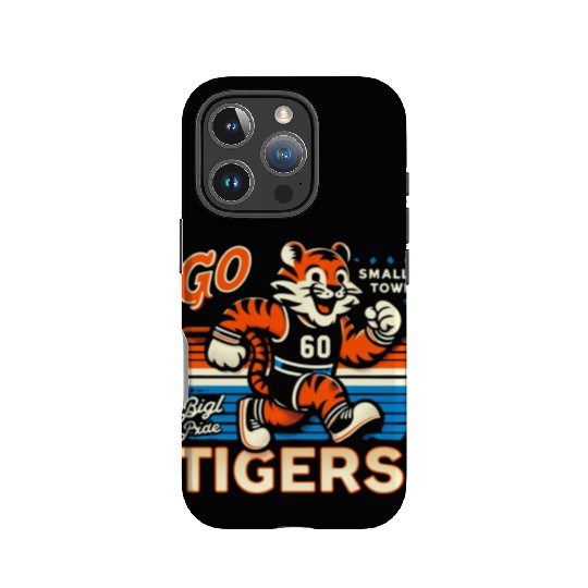 Small Town, Big Pride: Go Tigers! IPhone Cases