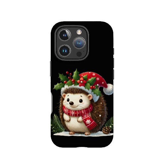 Christmas Merry Christmas For Gift Hedgehog IPhone Cases