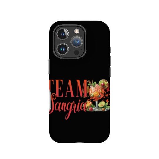 Cocktail Bartender Team Sangria IPhone Cases