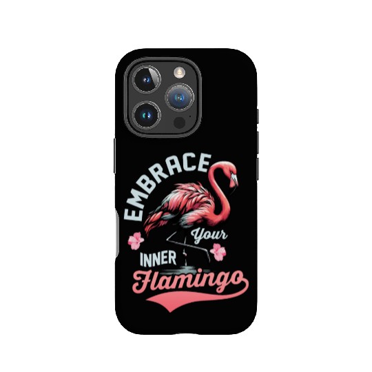 Embrace Your Inner Flamingo Pink Bird Cute IPhone Cases
