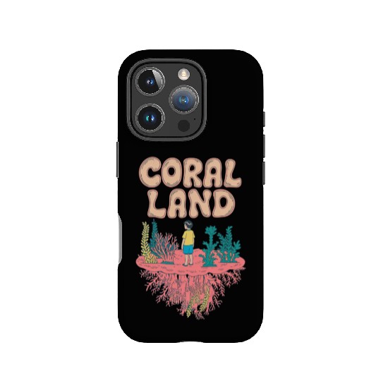 Rainbow Coral Land IPhone Cases