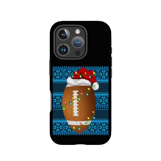 Rugby Christmas Lights IPhone Cases