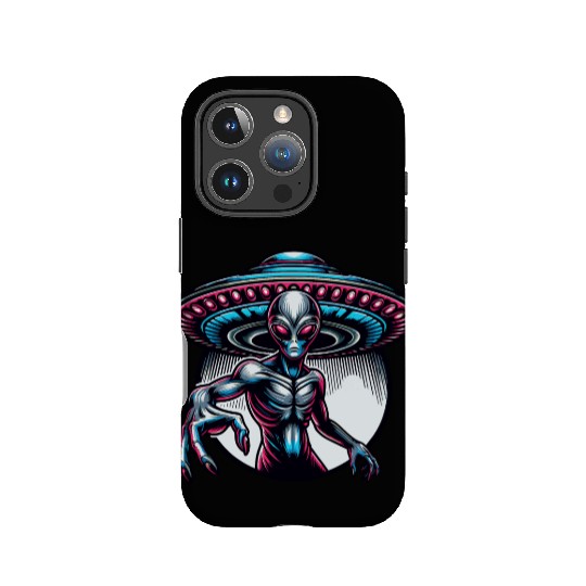 Grey Alien IPhone Cases