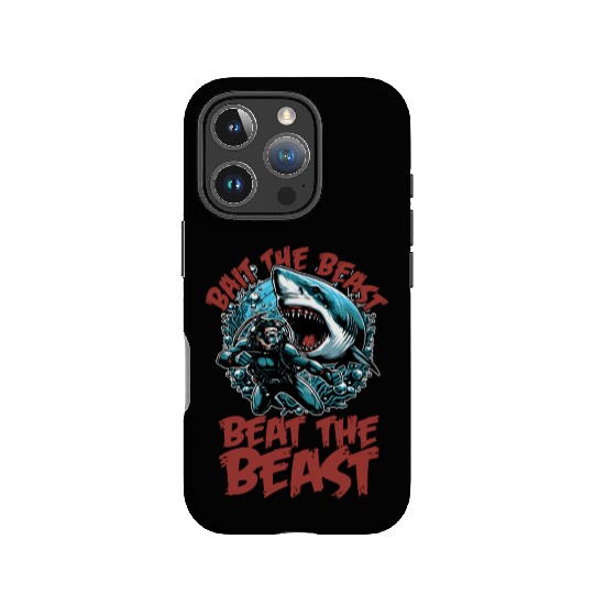 Shark Hunting Bait The Beast Beat Fossil Hunter IPhone Cases