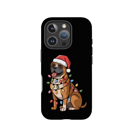 Cane Corso Christmas Lights Xmas Dogs Gifts IPhone Cases
