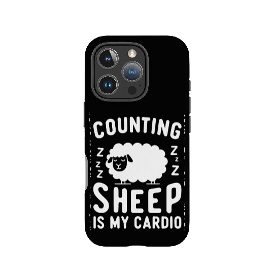 Counting Sheep is My Cardio IPhone Cases