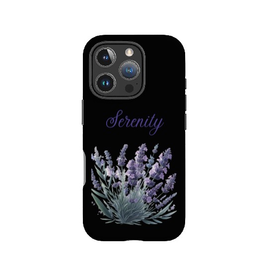 Lavender Serenity: A Symbol of Peace IPhone Cases