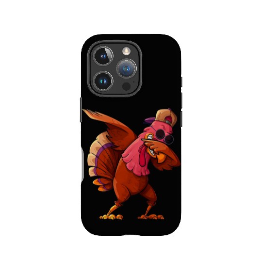 Dabbing Turkey Thanksgiving Funny Pilgrim Pilgrim IPhone Cases