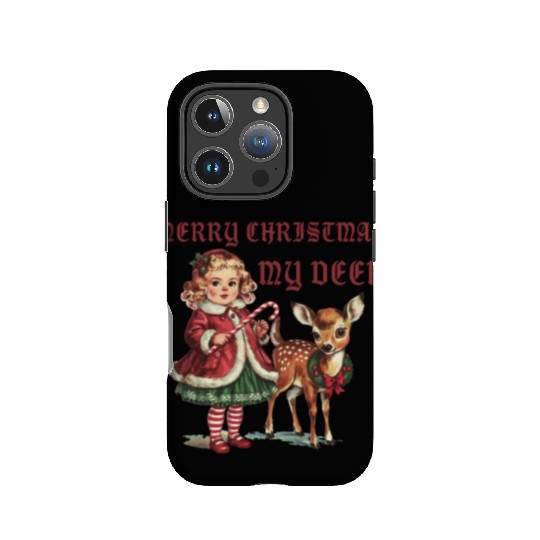 Retro Christmas, Vintage Christmas IPhone Cases