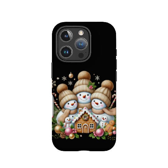 Snowman Christmas, Merry Christmas IPhone Cases