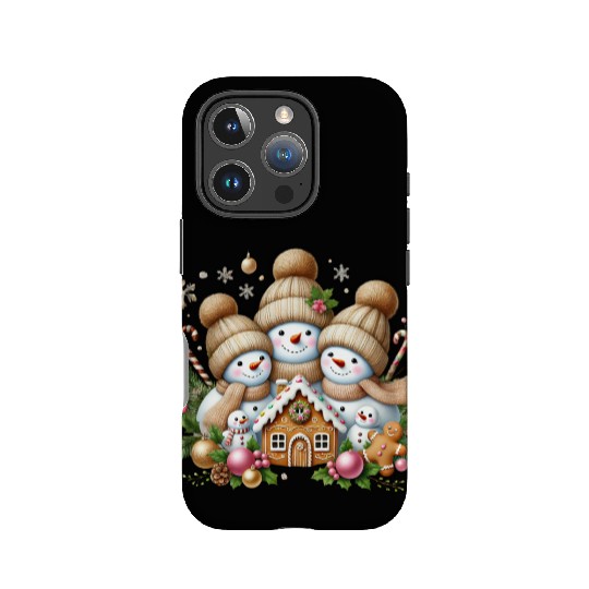 Snowman Christmas, Merry Christmas IPhone Cases