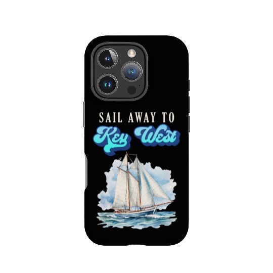 SAIL AWAY TO KEY-WEST Florida Keys Sunshine-State IPhone Cases