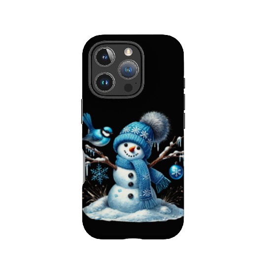 Snowman Christmas, Funny Snowman IPhone Cases