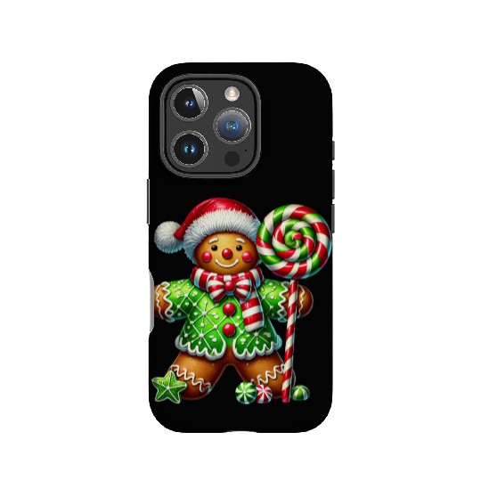 Gingerbread Christmas, Merry Christmas IPhone Cases