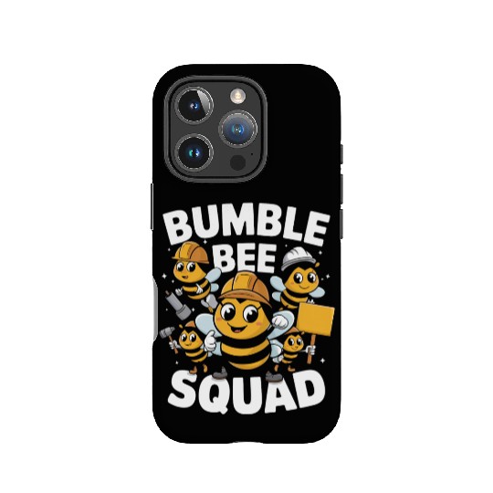 Fun Bumblebee Squad Cartoon Art IPhone Cases