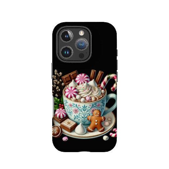 Christmas ice cream, Coquette Chistmas IPhone Cases
