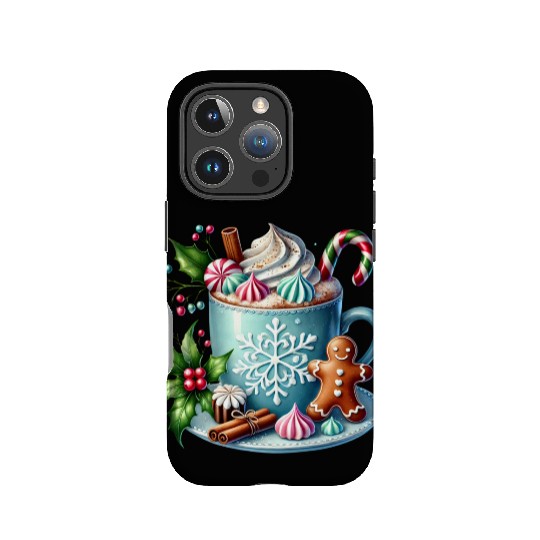 Christmas ice cream, Coquette Chistmas IPhone Cases