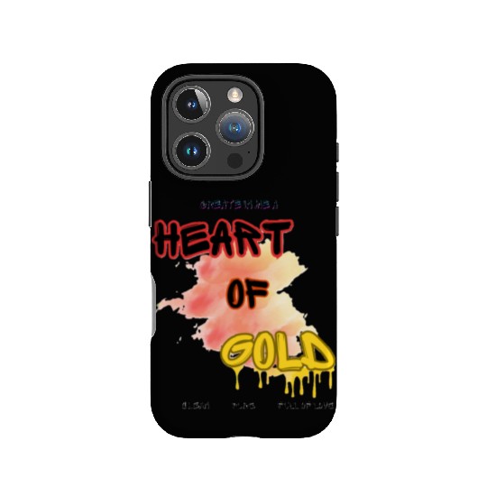 Heart of Gold IPhone Cases
