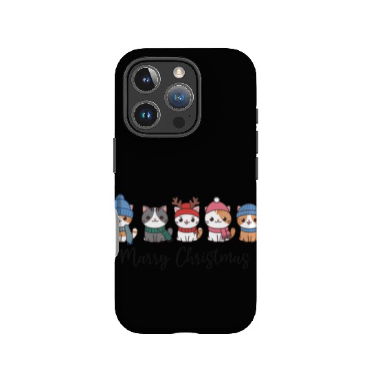 Meowy Christmas, Merry Christmas IPhone Cases