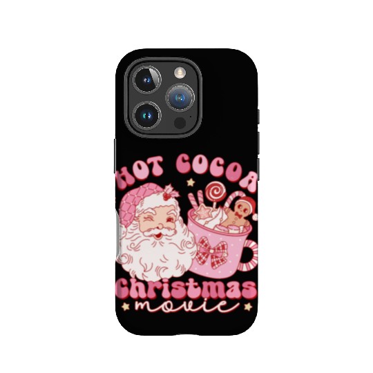 Hot cocoa Christmas movie IPhone Cases
