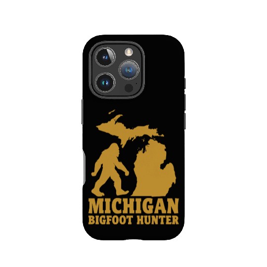 Michigan Bigfoot Hunter - Sasquatch enthusiasts IPhone Cases