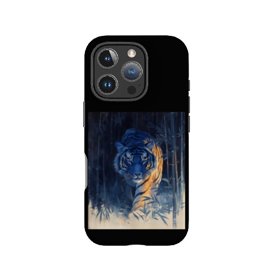 Majestic Tiger in the Bamboo Forest IPhone Cases