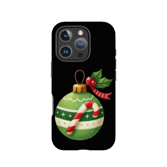 Merry Christmas, Christmas Coquette Bow IPhone Cases