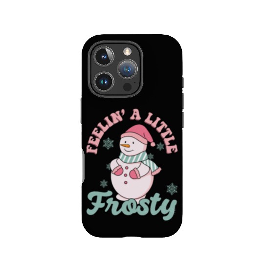 Snowman Christmas, Christmas Retro IPhone Cases