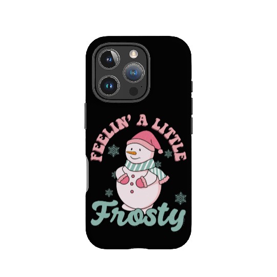 Snowman Christmas, Christmas Retro IPhone Cases