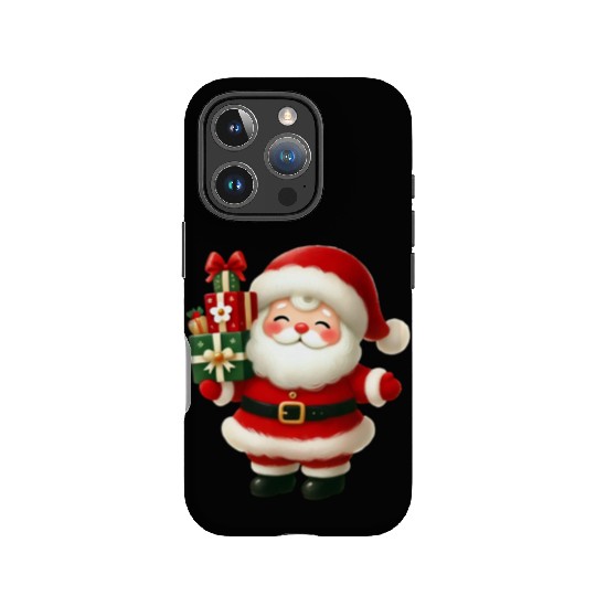 Santa Christmas, Christmas Retro IPhone Cases