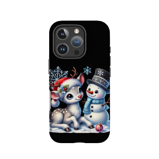 Snowman Christmas, Merry Christmas IPhone Cases