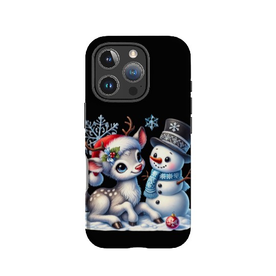 Snowman Christmas, Merry Christmas IPhone Cases