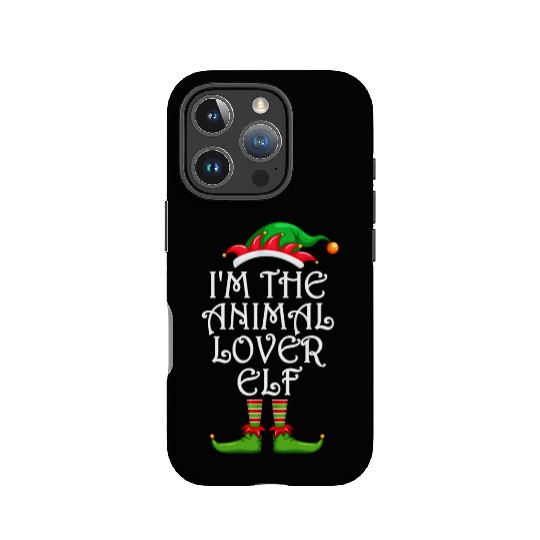 I'm The Animal Lover Elf Matching Family Christmas IPhone Cases