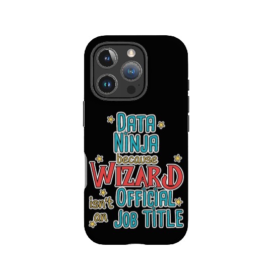 Data Ninja Wizard Data Science IPhone Cases