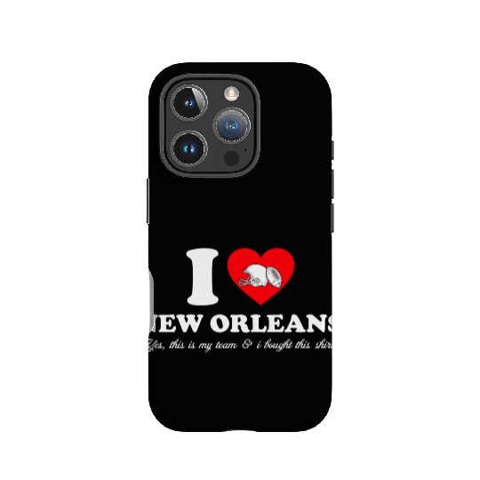 Groovy I Love New Orleans IPhone Cases