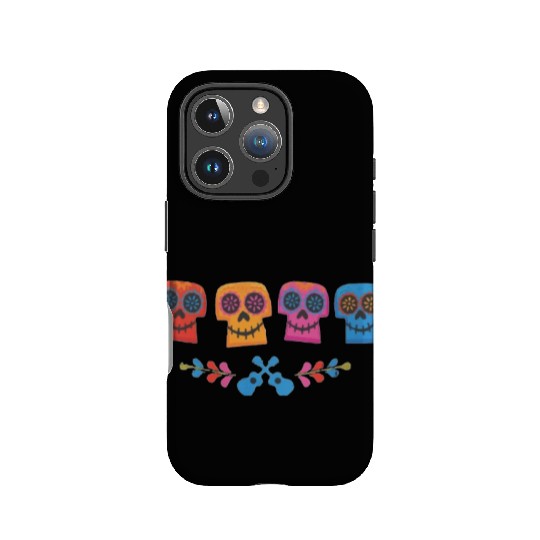 Día de los Muertos Sugar IPhone Cases
