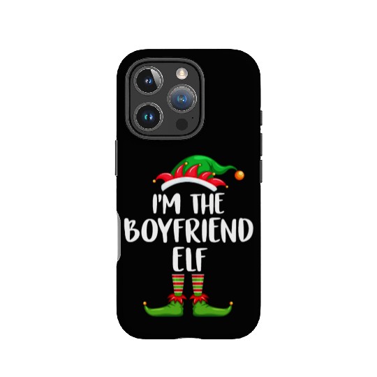 I'm The Boyfriend Elf IPhone Cases Matching Family