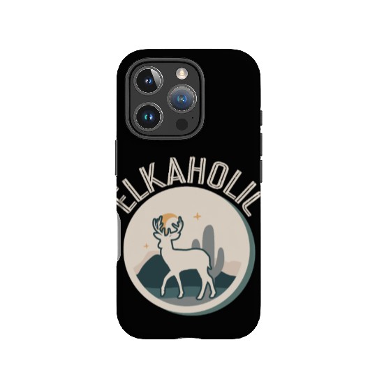 Elk Hunting Elkaholic Hunters IPhone Cases