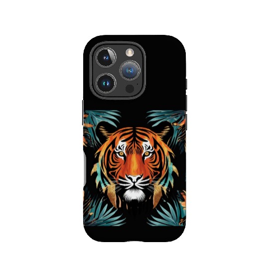 "Royal Tiger: A Striking Blend of Strength IPhone Cases