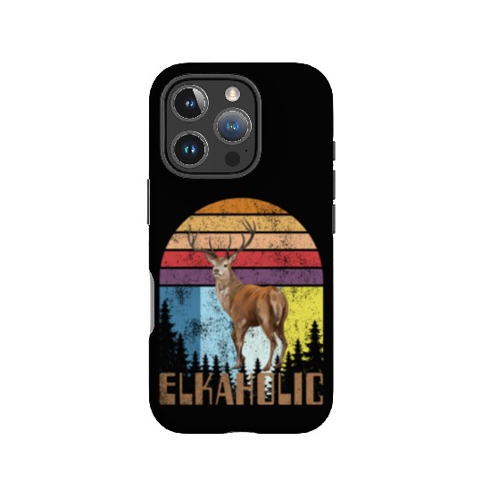Elk Hunting Elkaholic Hunters IPhone Cases