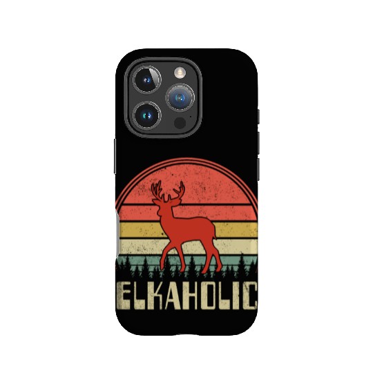 Elk Hunting Elkaholic Hunters IPhone Cases